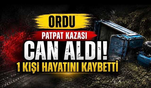 Ordu’da Patpat Kazası Can Aldı: Kemal Demir Hayatını Kaybetti