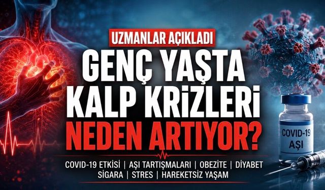 Genç Yaşta Kalp Krizleri Neden Artıyor? COVID Etkisi, Yaşam Tarzı ve Gizli Riskler Mercek Altında