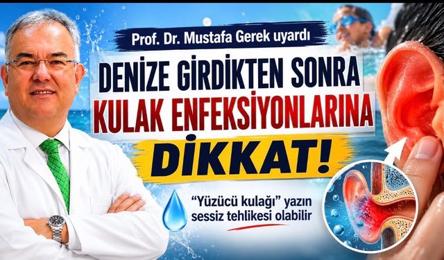 Yaz Aylarında Kulak Enfeksiyonlarına Dikkat: Denize Girdikten Sonra Başlayan Ağrı Hafife Alınmamalı