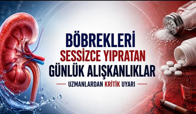 Böbrekleri Sessizce Yıpratan Günlük Alışkanlıklar