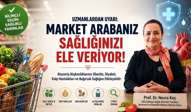 Prof. Dr. Nevra Koç: “Market Arabası Beslenme Alışkanlıklarımızı Ele Veriyor”