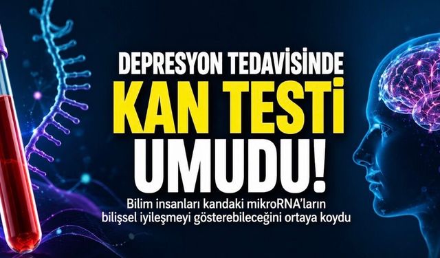 Depresyon Tedavisinde Yeni İz: Kan Testi Biyolojik Değişimi Gösterebilir