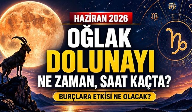 Oğlak Dolunayı Nedir? Astrologlar 2026 Oğlak Dolunayı İçin Ne Diyor?