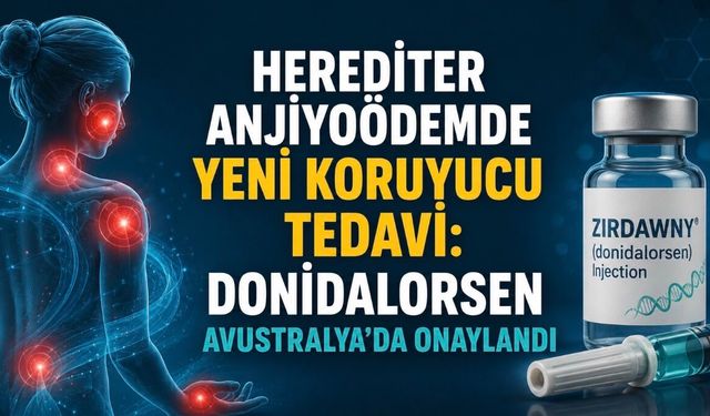 Herediter Anjiyoödemde Yeni Koruyucu Tedavi: Donidalorsen Avustralya’da Onaylandı