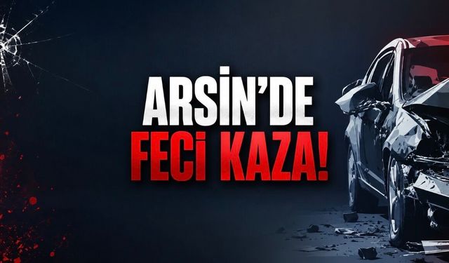 Arsin’de İki Otomobil Çarpıştı: 2 Kişi Ağır Yaralandı