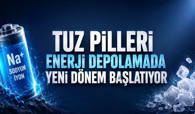 Tuzdan Üretilen Piller Dönemi Başlıyor: Elektrikli Araçlar ve Enerji Depolamada Yeni Çağ