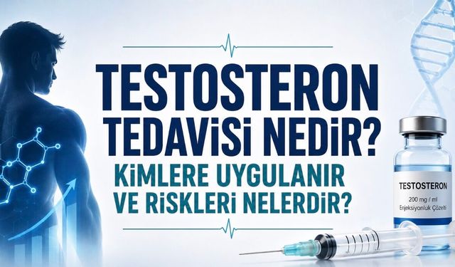 Testosteron Tedavisi Nedir? Kimlere Uygulanır?