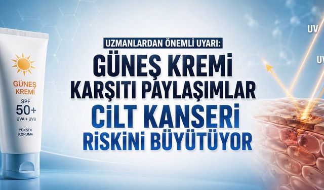 Güneş Kremi Karşıtı Paylaşımlar Cilt Kanseri Riskini Büyütüyor