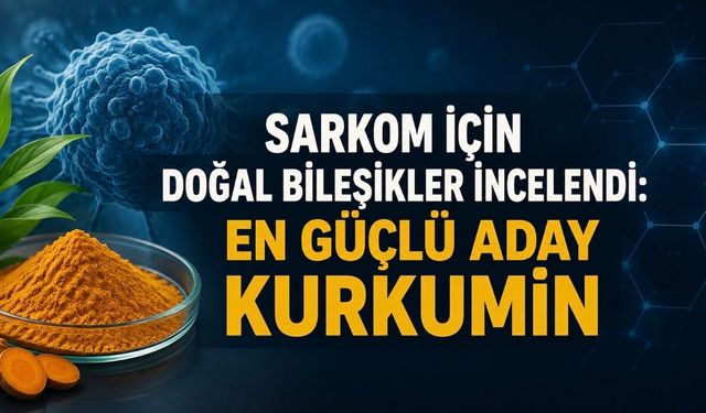 Sarkom İçin Doğal Bileşikler İncelendi: En Güçlü Aday Kurkumin