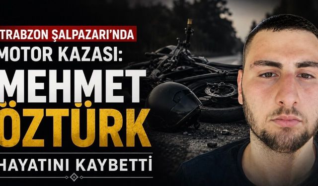 Şalpazarı’nı Yasa Boğan Kaza: Mehmet Öztürk Hayatını Kaybetti