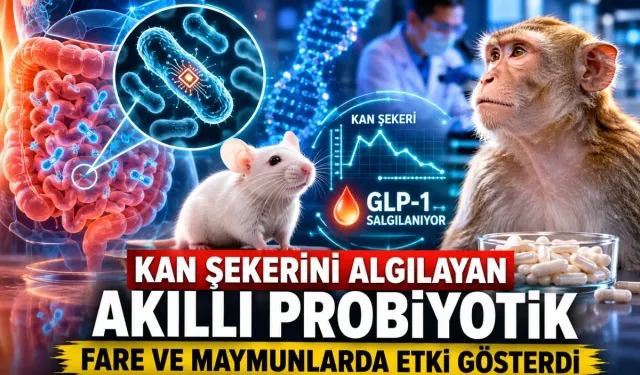 Kan Şekerini Algılayan Akıllı Probiyotik Fare ve Maymunlarda Etki Gösterdi