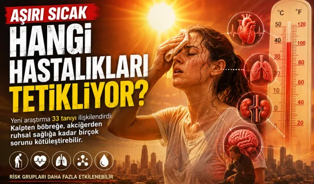 Aşırı Sıcak Hangi Hastalıkları Kötüleştirebilir? Kalpten Böbreğe Vücudu Böyle Etkiliyor