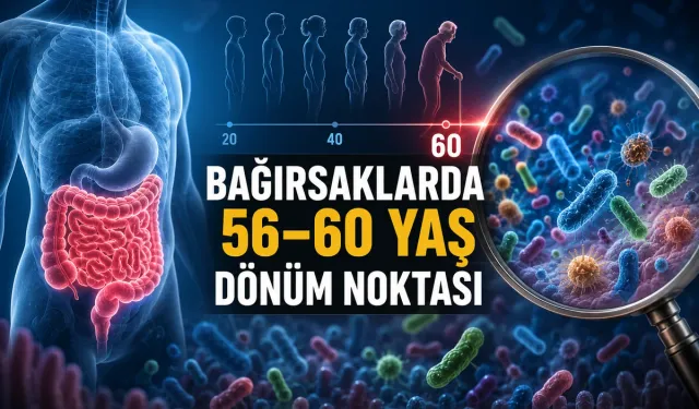 8 Bin Örneklik Çalışma: Bağırsaklarda 56–60 Yaş Eşiği