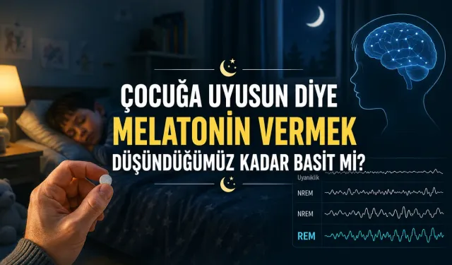 Çocuğa Uyusun Diye Melatonin Vermek Düşündüğümüz Kadar Basit mi?