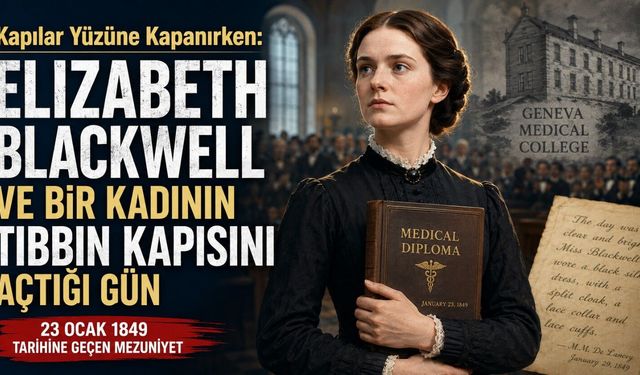 Kapılar Yüzüne Kapanırken: Elizabeth Blackwell ve Bir Kadının Tıbbın Kapısını Açtığı Gün