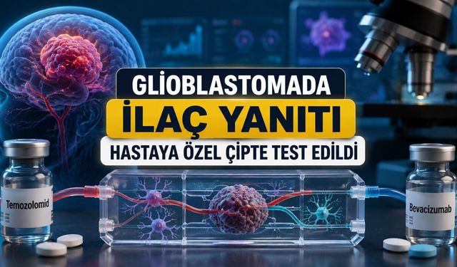 Glioblastomada İlaç Yanıtı Hastaya Özel Çipte Test Edildi