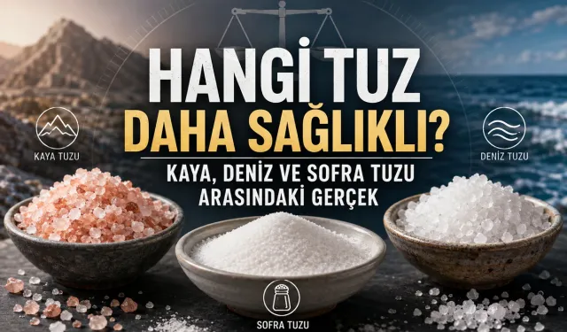 İyotlu mu, Kaya mı, Deniz mi? Mutfakta Tuz Seçiminin Bilimsel Yanıtı