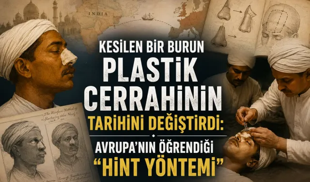 Burnunu Kaybetti, Alnındaki Deriden Yenisi Yapıldı: Avrupa’yı Şaşırtan “Hint Yöntemi”
