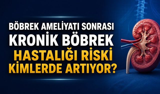 Böbrek Ameliyatı Sonrası Kronik Böbrek Hastalığı Riski Kimlerde Artıyor?