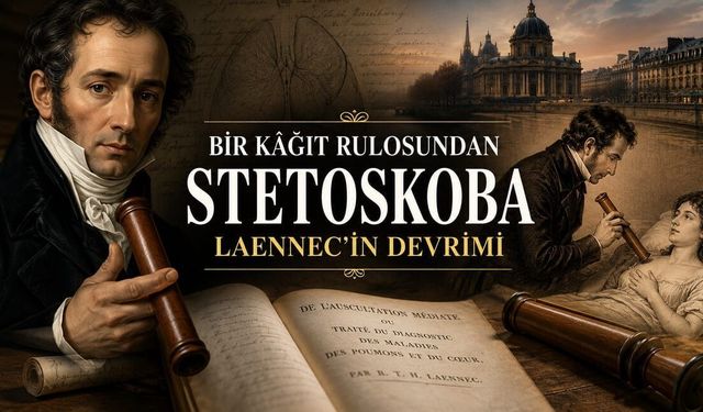 Bir Kâğıt Rulosundan Stetoskopa: Laennec’in Devrimi
