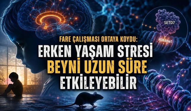 Erken Yaşam Stresinin Beyindeki Uzun Süreli Etkisine Yeni Açıklama