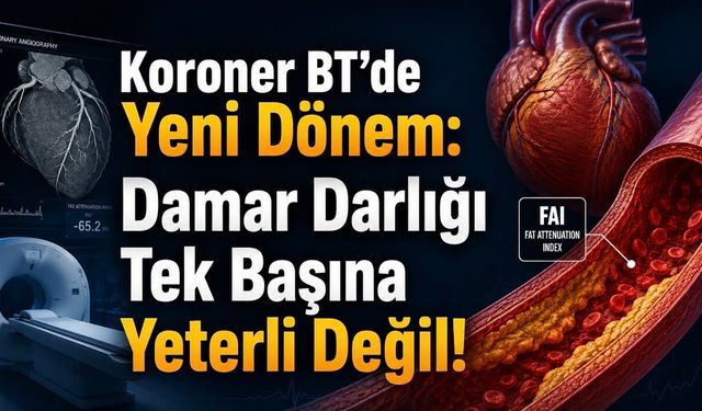 Araştırma: Koroner BT Anjiyografide Yeni Dönem mi? Büyük Çalışma Darlık Kadar Plak ve İnflamasyonun da Önemini Gösterdi