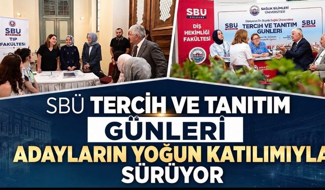 Sağlık Bilimleri Üniversitesi Tercih ve Tanıtım Günleri’ne Adaylardan Yoğun İlgi!