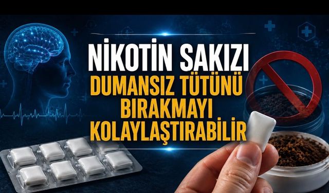 Araştırma: Nikotin Sakızı Dumansız Tütünü Bırakma Sürecini Kolaylaştırabilir