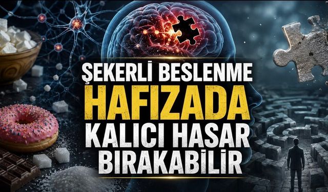 Şekerli Beslenme Hafızada Kalıcı Hasar Bırakabilir