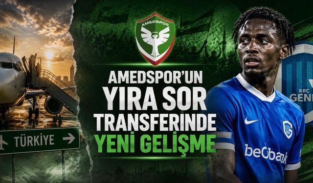 Amedspor’un Yira Sor transferinde yeni gelişme: Türkiye’ye geldi