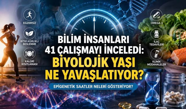 Bilim İnsanları 41 Çalışmayı İnceledi: Biyolojik Yaşı Ne Yavaşlatıyor?