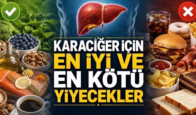 Karaciğerinizi Korumak İçin Sofrada Bunlara Dikkat Edin