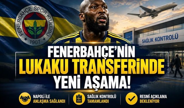 Romelu Lukaku Transferinde Yeni Aşama: İtalya’dan Fenerbahçe İddiası