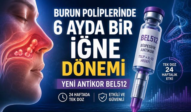 Burun Poliplerine Karşı Yeni Antikor: 24 Haftalık Etki Sinyali