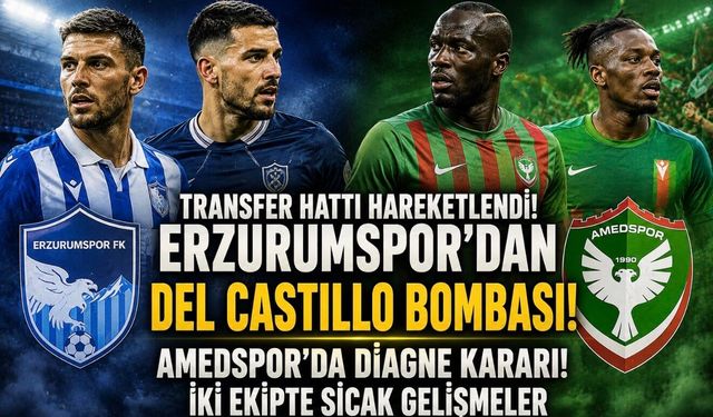 Transfer hattı hareketlendi: Erzurumspor’dan Fransa’ya çıkarma, Amedspor’da Diagne kararı