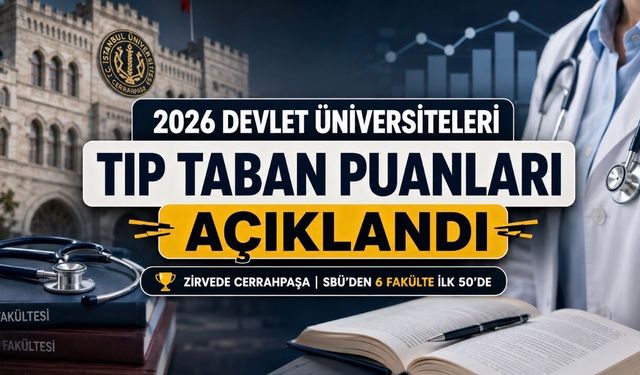 2026’da Tıp İçin Kaç Puan Gerekti? Üniversite Üniversite Liste
