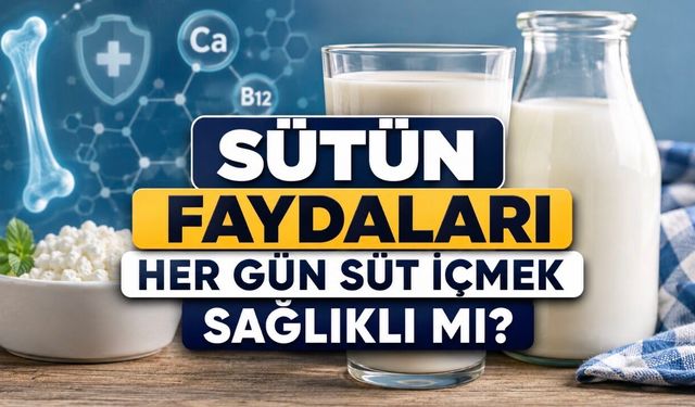 Sütün Faydaları Kemiklerle Sınırlı Değil: Vücutta Neler Yapıyor?