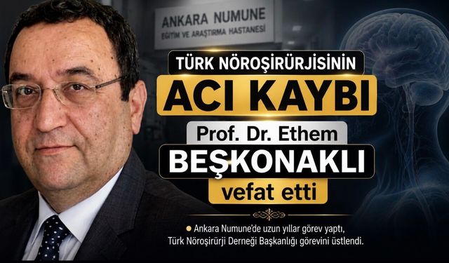 Tıp Dünyasını Üzen Vefat: Prof. Dr. Ethem Beşkonaklı Hayatını Kaybetti