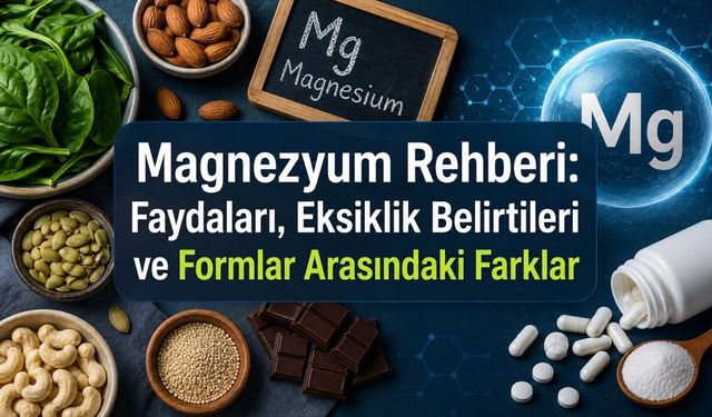 Magnezyum Rehberi: Faydaları, Eksiklik Belirtileri ve Formlar Arasındaki Farklar