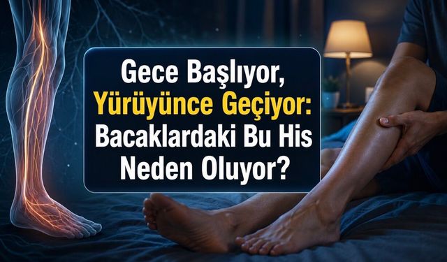 Gece Bacaklarınızı Sürekli Hareket Ettirme İhtiyacı mı Duyuyorsunuz? Nedeni Bu Olabilir
