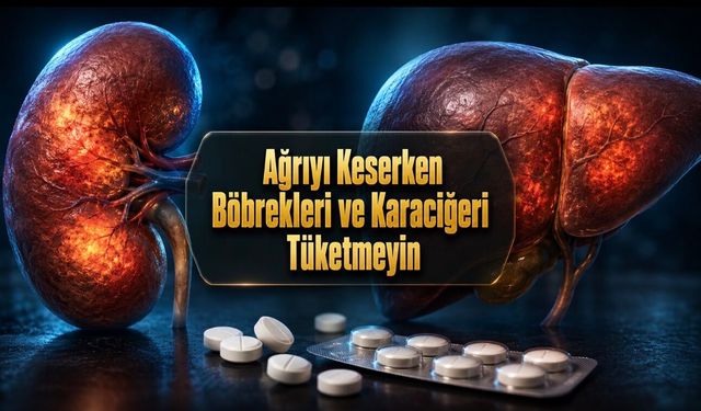 Reçetesiz Satılıyor Ama Risksiz Değil: Ağrı Kesicilerde Organ Hasarı Uyarısı