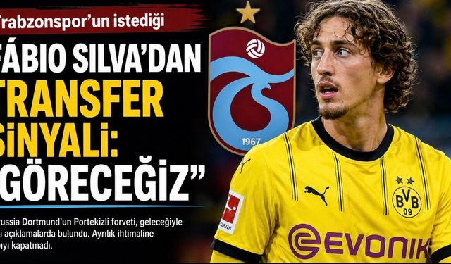 Trabzonspor’un istediği Fábio Silva’dan transfer sinyali: “Göreceğiz”