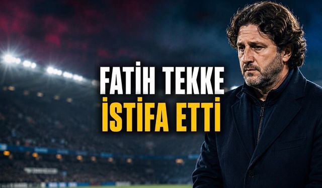 Fatih Tekke Trabzonspor’daki (TS) Görevinden İstifa Etti