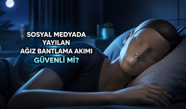 Gece Ağız Bantlama Akımı Masum Olmayabilir: Kimler Uzak Durmalı?