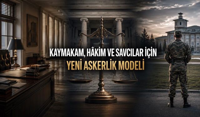 Kaymakam, Hâkim ve Savcılar İçin Yeni Askerlik Modeli Önerisi