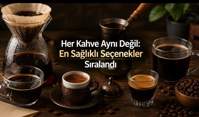 En Sağlıklı Kahve Hangisi? Filtre Kahveden Türk Kahvesine En İyi Seçenekler