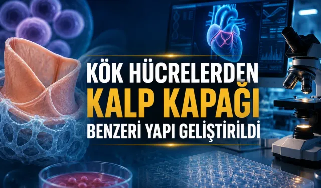 İnsan Kök Hücrelerinden Kalp Kapağı Benzeri Yapı Geliştirildi