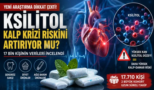 Sakızdaki Ksilitol Kalp Krizi Riskini Artırıyor mu? 17 Bin Kişilik Araştırma Ne Gösterdi?