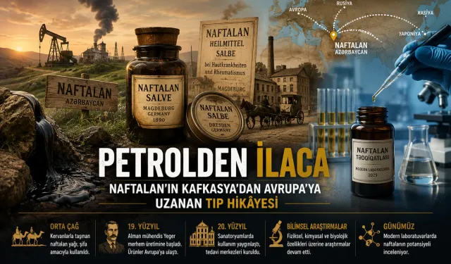 Petrolden İlaca: Naftalan’ın Kafkasya’dan Avrupa’ya Uzanan Tıp Hikâyesi