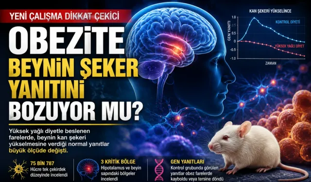 Obezite Beynin Yüksek Kan Şekerine Verdiği Yanıtı Bozuyor mu? Yeni Çalışmadan Bulgular